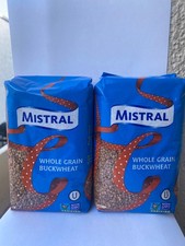BUCKWHEAT WHOLE GRAIN, MISTRAL  2 PACK, 2 LB each 