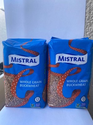 BUCKWHEAT WHOLE GRAIN, MISTRAL ( 2 PACK, 2 LB each)