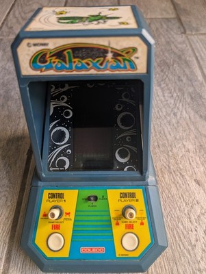 GALAXIAN - COLECO Tabletop Arcade Game - Works Great - Original Battery Cover!