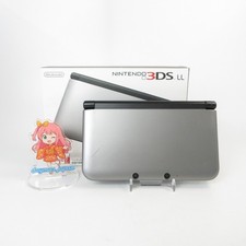 【Eccellente】 Console Nintendo 3DS LL XL Argento x Nera Edizione Giapponese...