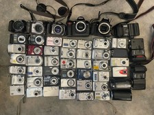 Lot of 50 For Parts Digital Cameras Canon,Sony,Nikon,Lumix,Kodak,Fuji,Casio,etc
