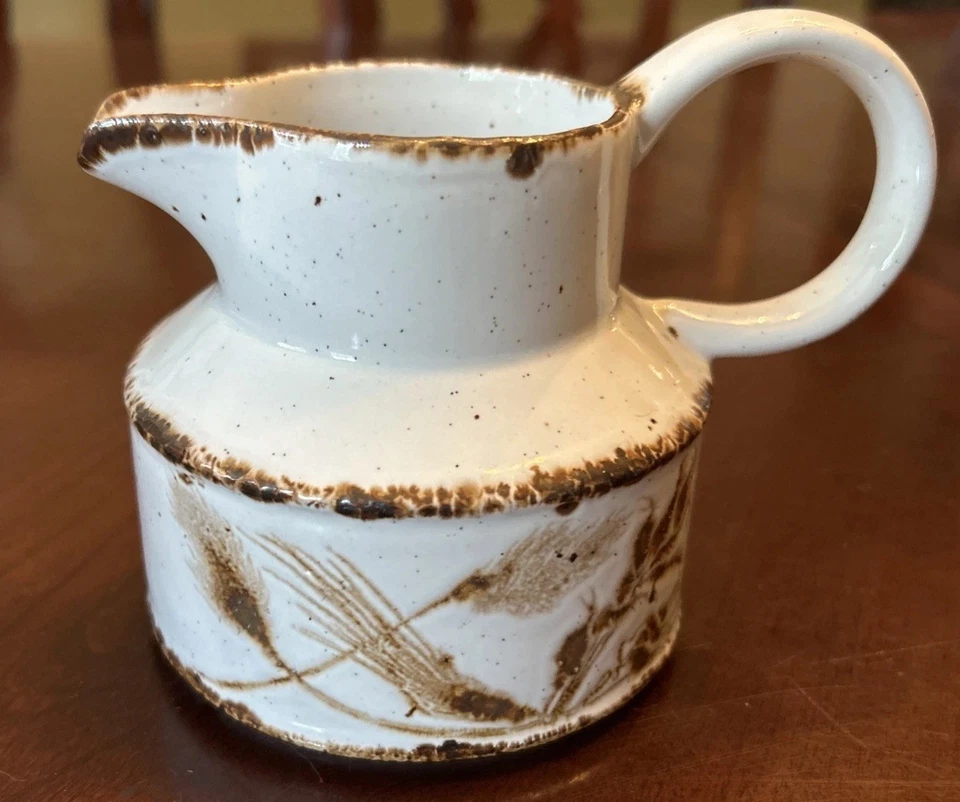 Crema de avena silvestre Stonehenge vintage Wedgwood Midwinter Foto 3 de 4