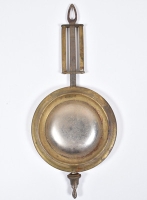 Vintage Antique Clock Pendulum 5oz Weighted Brass 6.5'' inches Long