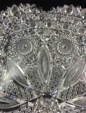 Authentic American Brilliant Cut Glass (ABCG) • Made around 1890-1910 • Hand-cut