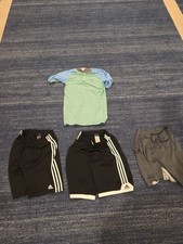 Lot Of 4 Boys 14/16/18 Large And XL Shorts And Shirt Adidas Nike Penguin
