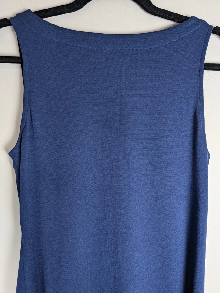 Vestido Vaina Tommy Bahama Darcy Azul Retiro Sin Mangas Talla Pequeña Vacaciones Foto 2 de 4