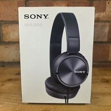 Sony MDR-ZX310 Black Wired Stereo Headphones