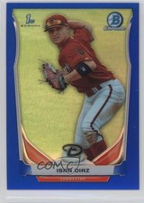 2014 Bowman Draft Chrome Blue Refractor 91/399 Isan Diaz #CDP75 2d9