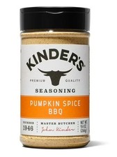 Kinder's Seasoning 9.4 oz PUMPKIN SPICE BBQ Smoked Meats Rub BULK SiZe BB 7/2026