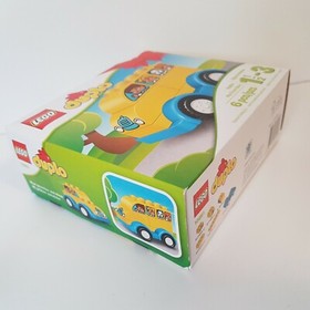 LEGO Duplo My First School Bus 6 Piece Sealed Set 10851 NEW box Damaged
