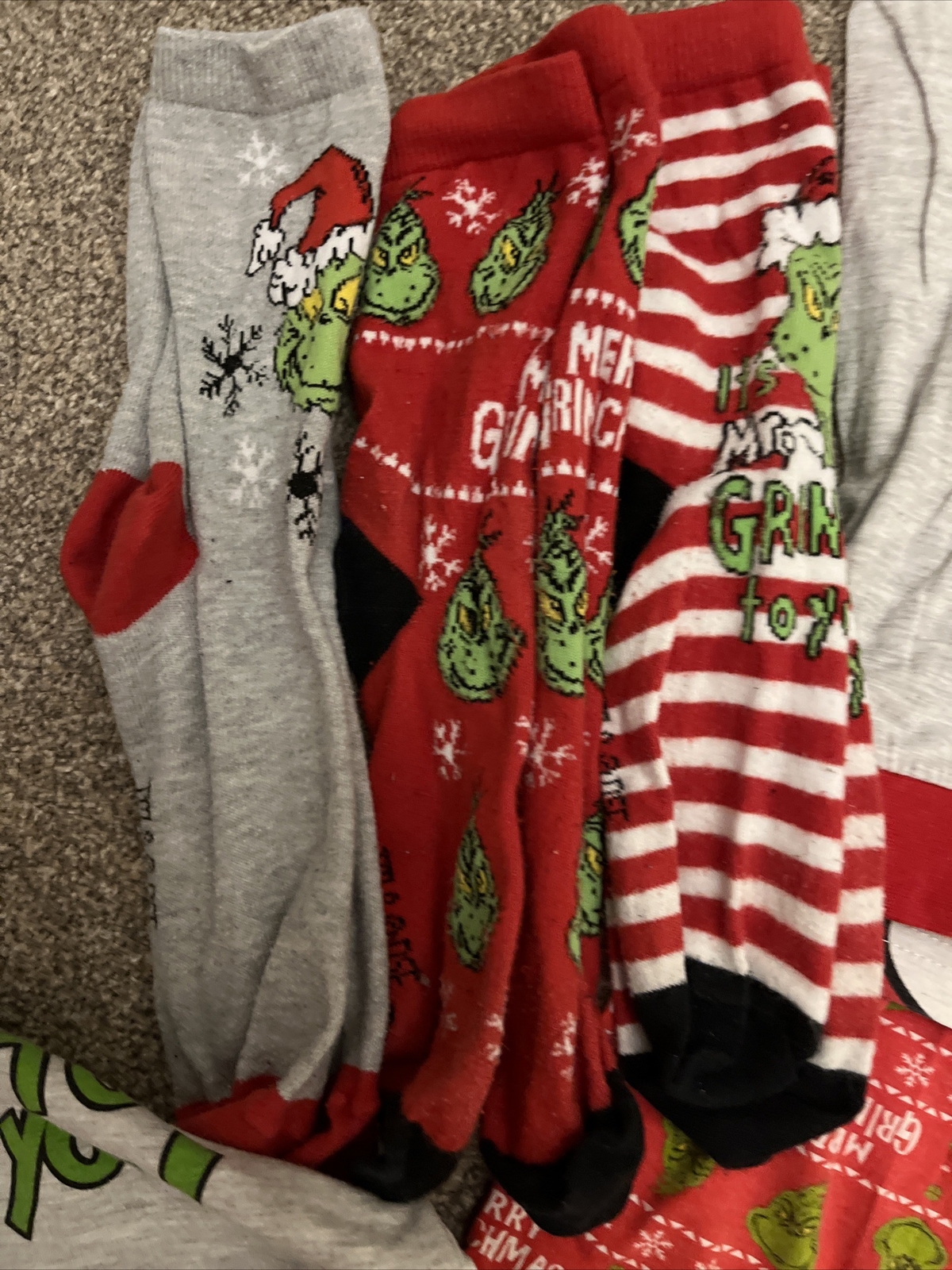 Primark The Grinch Christmas Pyjama Set/Bundle eBay