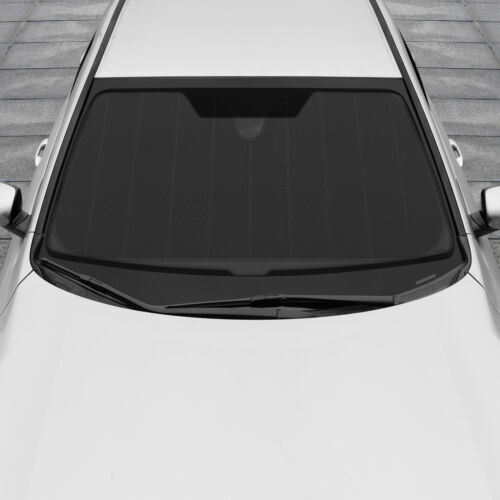 Motor Trend Black Jumbo Windshield Auto Sun Shade Front Window Protection - Picture 4 of 9