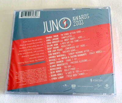 その他 Juno Awards 2003 [CD] JUNO AWARDS 2003:A YEAR OF GREAT CANADIAN MUSIC-CD FACTORY SEALED