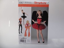Simplicity 2067, Andrea Schewe Angel, Ballerina, Vixen, Catwoman Costume Pattern
