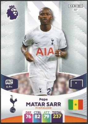 PANINI ADRENALYN XL PREMIER LEAGUE 2024- #327-TOTTENHAM HOTSPUR-PAPE MATAR SARR