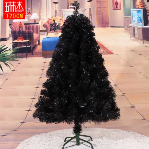 Black Artificial Christmas Tree Holiday Indoor Plastic Stand Base Xmas Home New - Picture 10 of 11