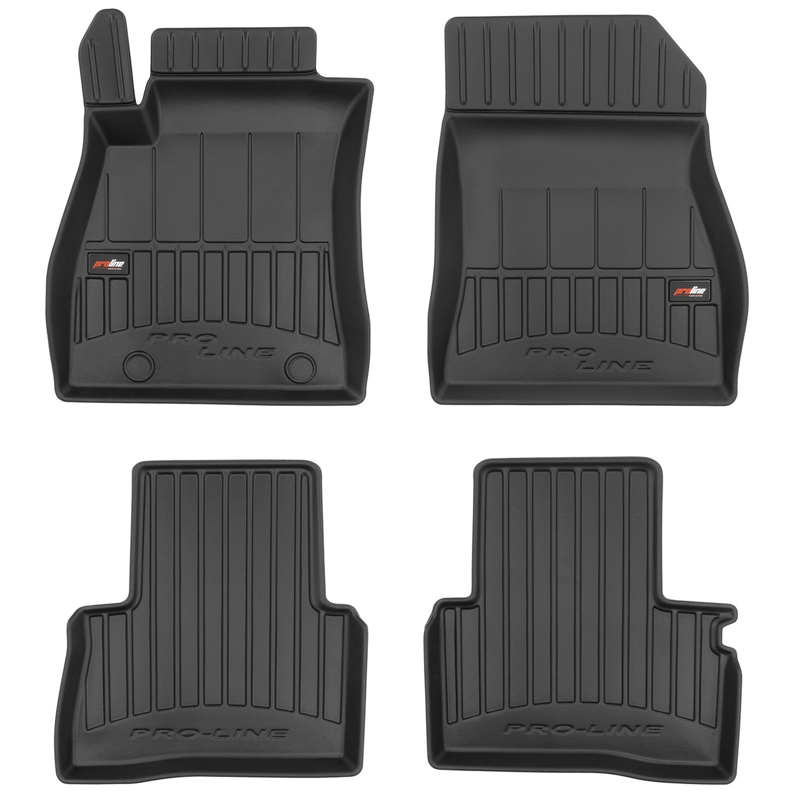 Tapis de sol TPE Frogum Pro-Line sur mesure pour Nissan Juke I 2010-2019 noir