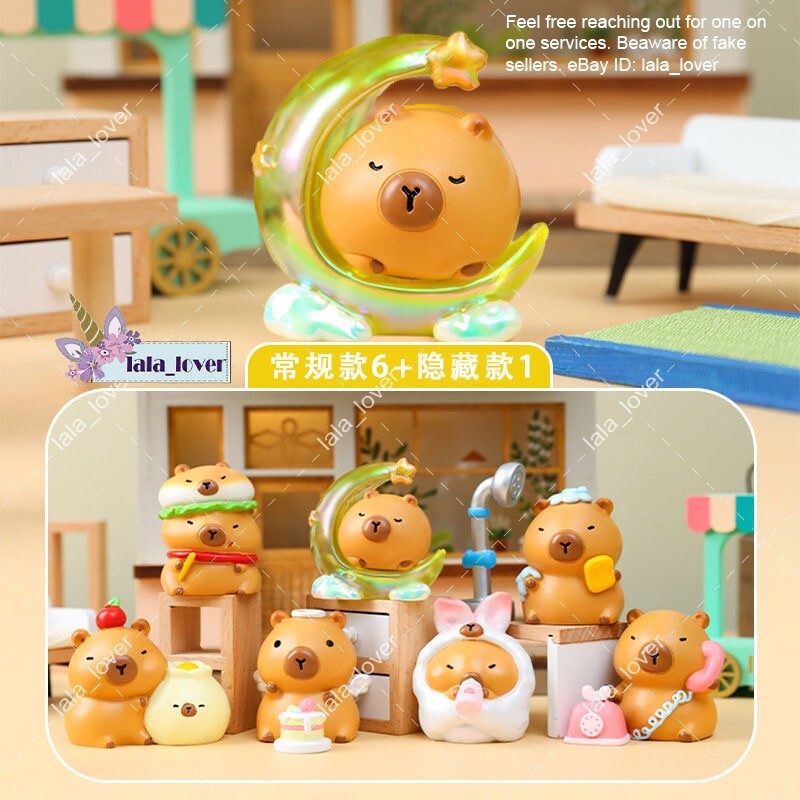 Capybara Take a Walk Series Sealed Case Of 6 pcs Blind Box | eBay