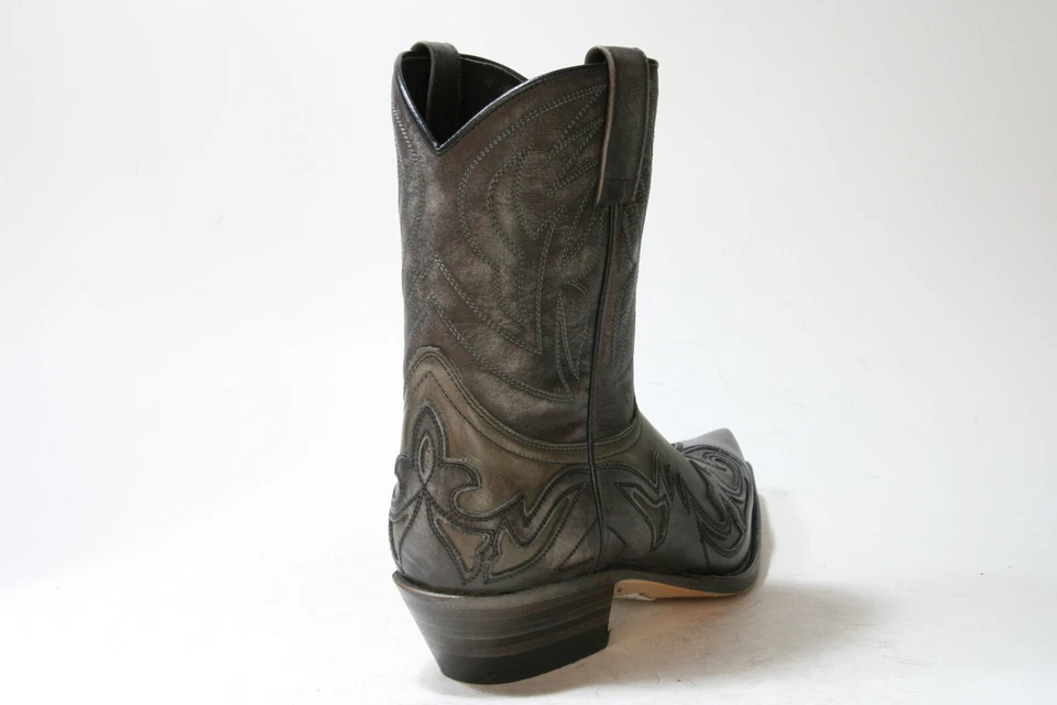 8983 Sendra Ausführungen Kurz-Cowboystiefel Grigio Foto 3 de 4