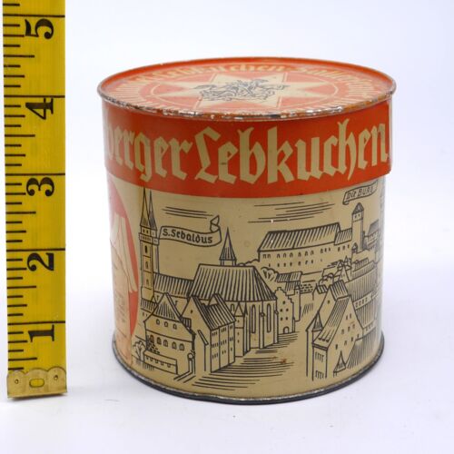 VTG Haeberlein Metzger Germany - Nurnberg Joris and the Dragon Design tin Can - Picture 2 of 14