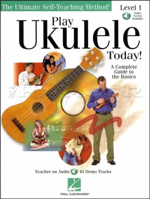 Play Ukulele Today Level 1 Beginner Method Music Book/Audio SAME DAY DISPATCH