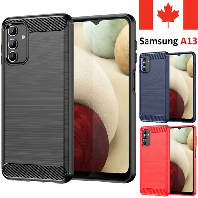 Carbon Fiber TPU Shockproof Cover Case For Samsung Galaxy A13 5G