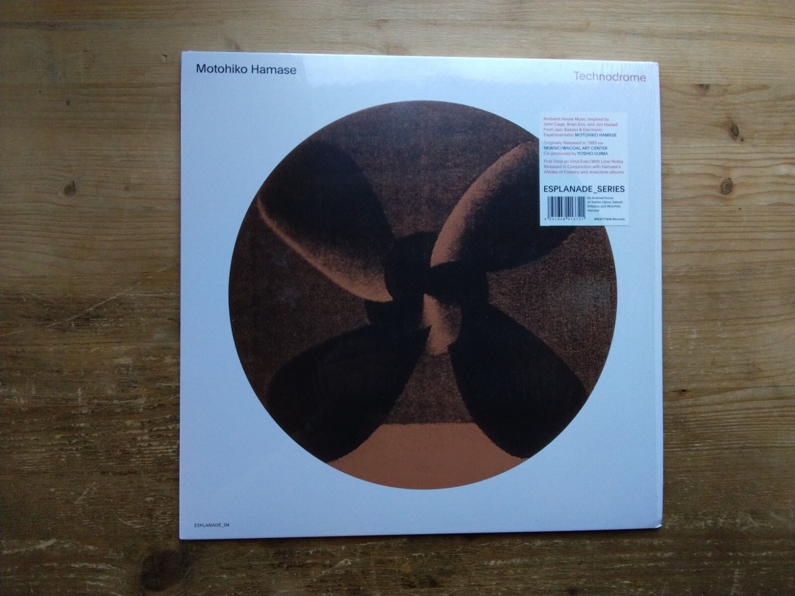Motohiko Hamase Technodrome Near Mint Vinyl LP Record Album WRWTFWW035