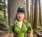 Vintage GI Joe Lady Jaye V1 Figure 1985 Hasbro ARAH Needs O Ring / For Parts
