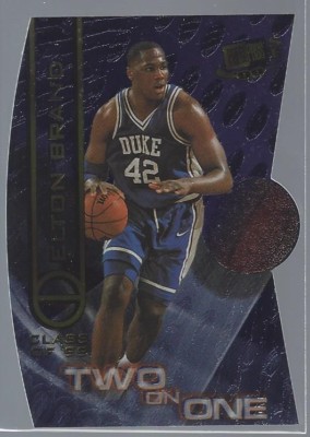1999 Press Pass SE Two on One #TO1A Elton Brand Mike Bibby