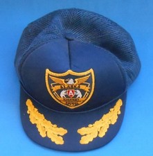 Navy Blue Alaska Highway Patrol Embroidered Trucker hat cap Adjustable snapback