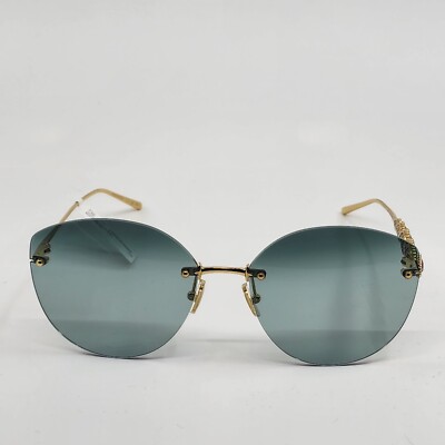 Boucheron トートイズ キャットアイサングラス 🍀BOUCHERON Cat Eye Sunglasses BC0132S 003 Gold/Black Crystal
