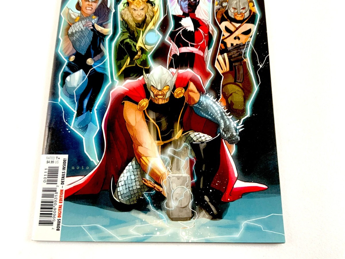 Marvel War of the Realms Omega (2019) #1 Key Jane Foster Becomes