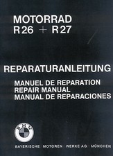 Repair manual/instructions for BMW R 26 and R 27; R26 and R27 new