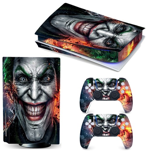 Skin Sticker Halloween Friday Wrap PS5 Slim Console Controllers Jason Michael - Picture 57 of 83