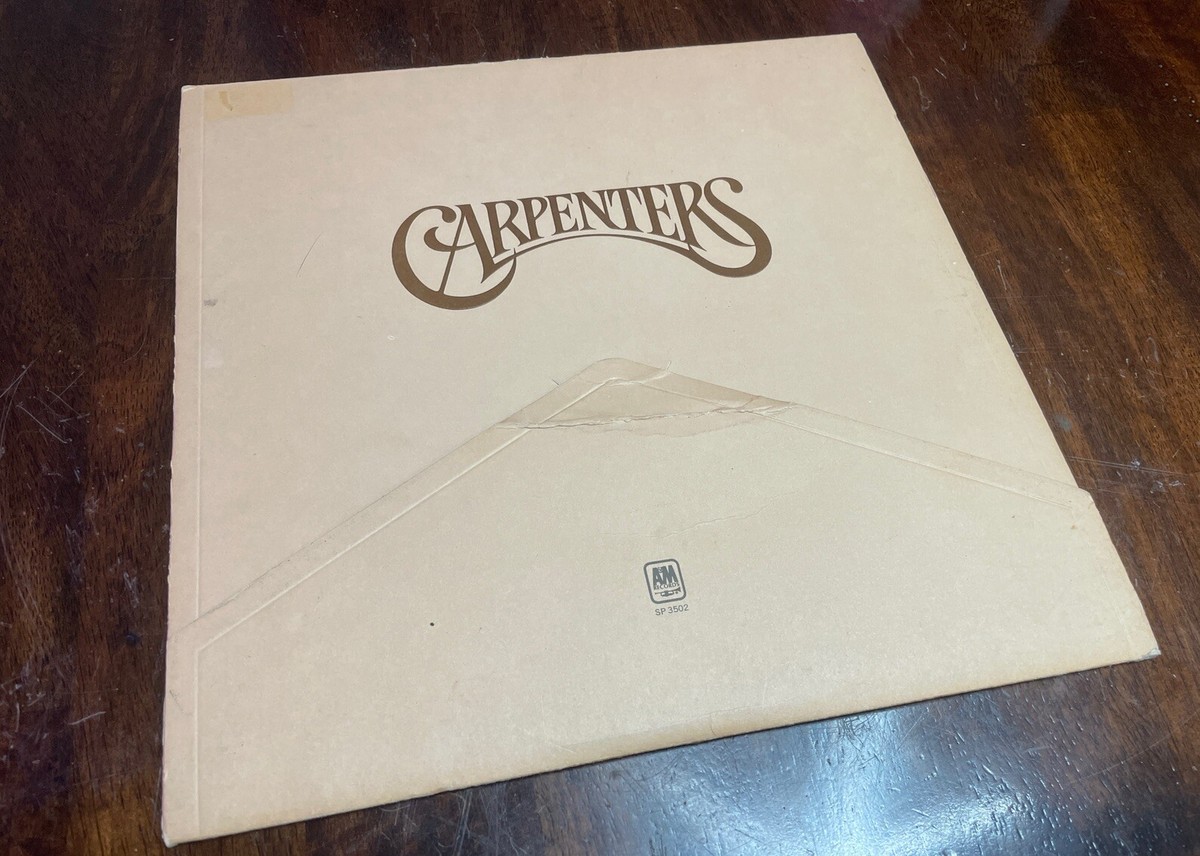 SIGNED Carpenters Self Titled (SP 3502) Vinyl LP First Edition