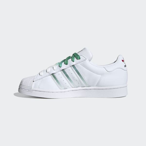 22cm 新品 adidas ORIGINALS SUPERSTAR 緑 白 Amazon.com | adidas Originals Superstar XLG White/Semi Court