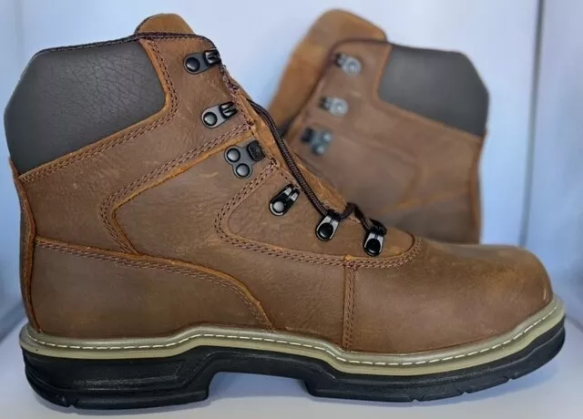 Wolverine Soft Toe Brown Waterproof Slip Resistant Work Boot W02162 14 EW |  eBay