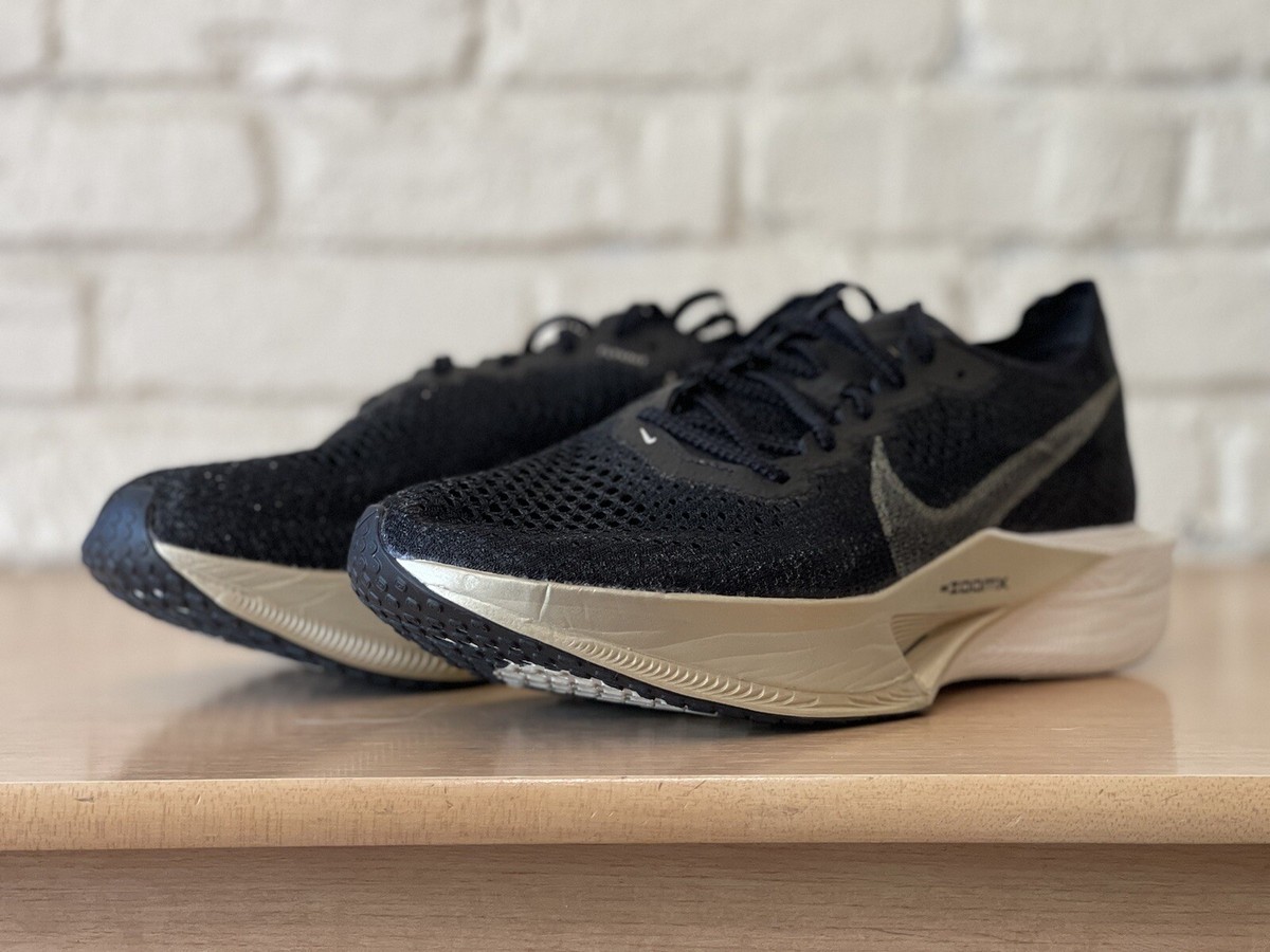 Nike ZoomX Vaporfly Next% 3 Black Metallic Gold Running Shoes