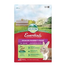 Oxbow Essentials Senior Rabbit Food 8 lb Fiber Protein Antioxidants USA Made