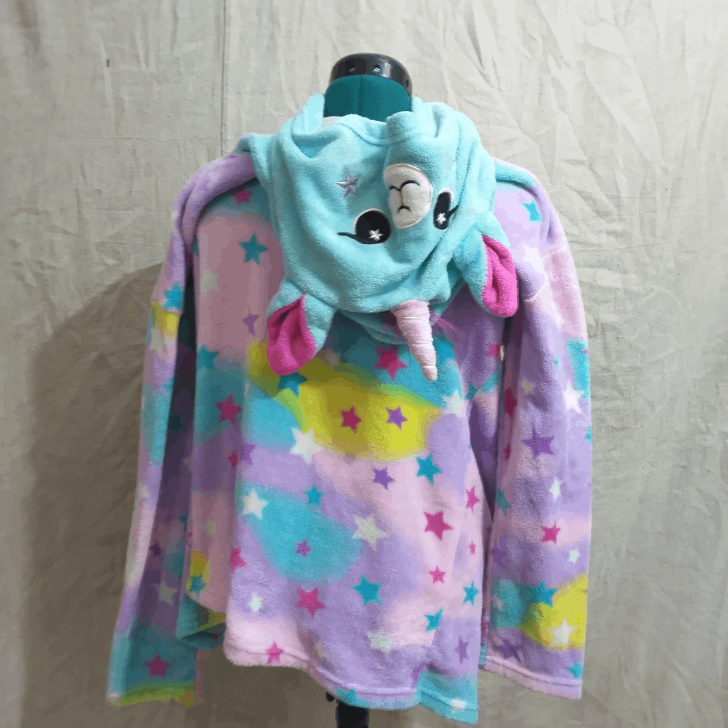Fluffy unicorn hoodie sales