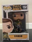 Funko Pop! Vinyl:Star Wars Rebels - Kanan Jarrus #132   BRAND NEW, NEVER OPENED