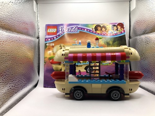 Lego Friends Hot Dog Van Set 41129 Casi Completo con Instrucciones - Sin Caja - Imagen 2 de 3