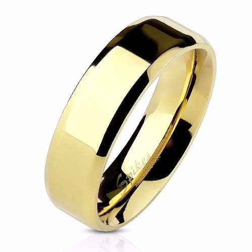 Couples Ring Set 14K Gold Plated 5mm Princess CZ Wedding Ring Mens Gold Plated F - 第 9/9 張圖片