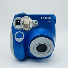 polaroid 300 instant camera blue Untested