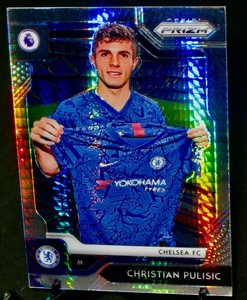 2019 Panini Prizm CHRISTIAN PULISIC Rookie Soccer Card #30 HYPER PRIZM