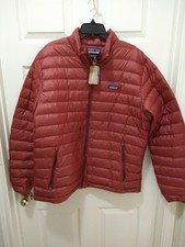 patagonia down sweater oxide red