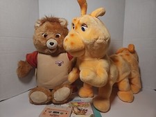 1985 Teddy Ruxpin and Grubby - No Cord/ No Batteries