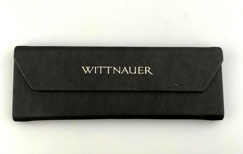 Wittnauer Eyeglasses Folding Case Only Hardcase Black - Picture 2 of 5