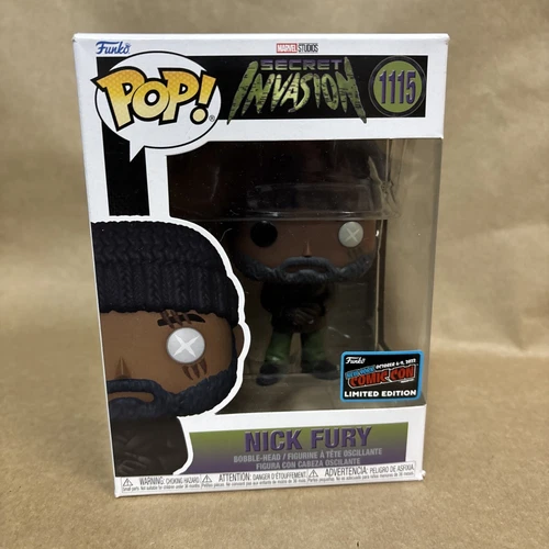 Funko Pop! Marvel #1115 Secret Invasion Nick Fury 22 NYCC SS *Mint*