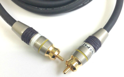 Belkin Synapse Gold Plated 6 FT. Audio RCA Male Plug Cable Interconnect
